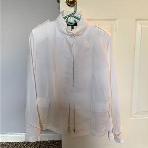 Women’s Talbot’s Linen Jacket with Hood/Pockets